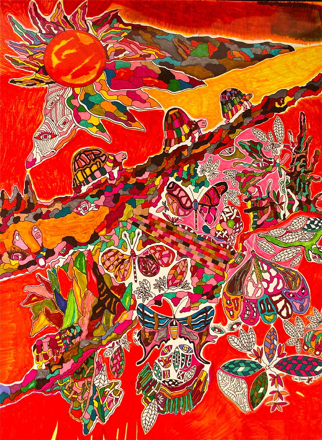 Amazon Painting by Maverick Arts Fine Art America