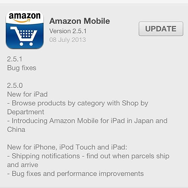 Amazon Mobile Ios Update Photograph by Liam Green