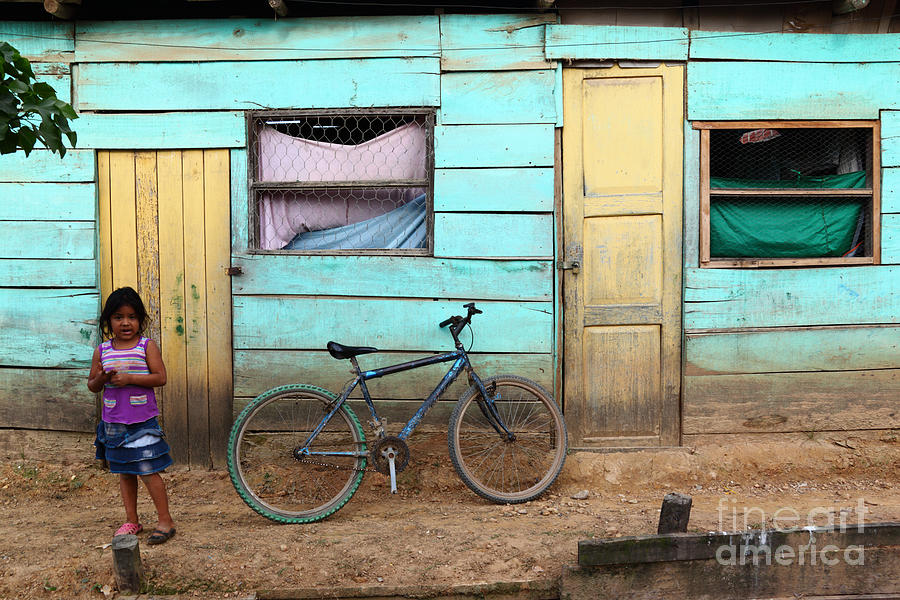 Amazon street scene Photograph by James Brunker