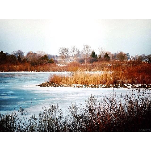 Landscape Photograph - Amber & Azure by Natasha Marco Landscape Photograph - Amber & Azure by Natasha Marco
