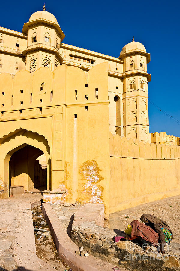 Amber Fort - Jaipur - India Photograph by Luciano Mortula