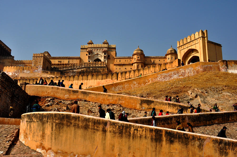 Amber Fort Photograph by Diane Lent