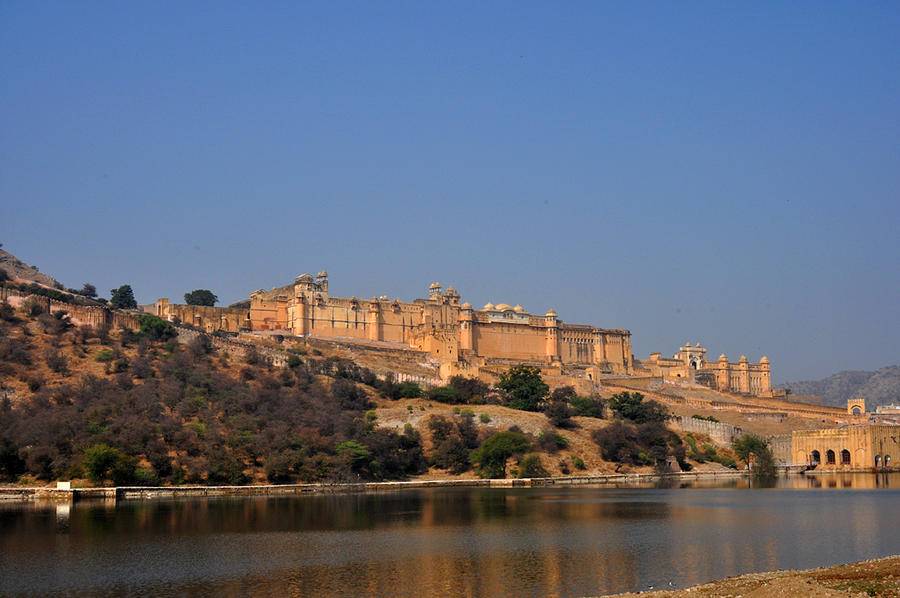 Amber Fort Jaipur Rajasthan India Photograph by Diane Lent