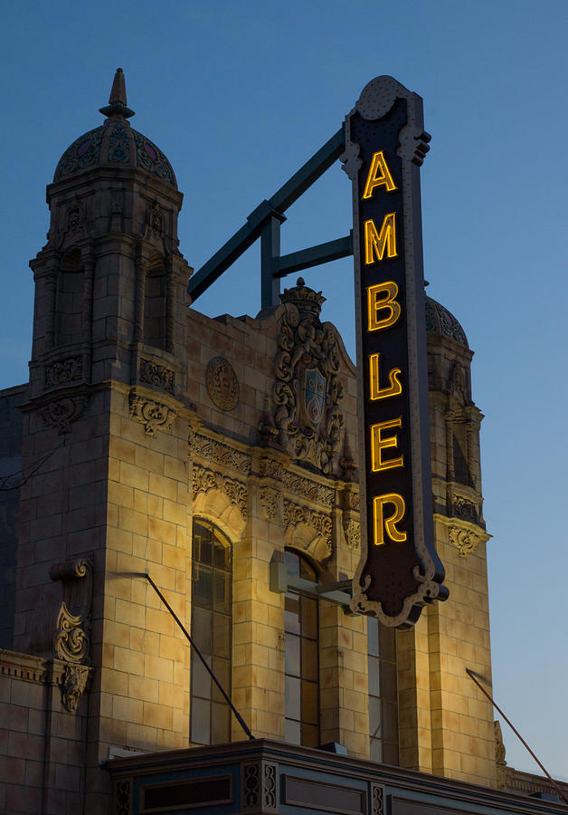 Ambler Theater Marquee Photograph by Photographic Arts And Design Studio