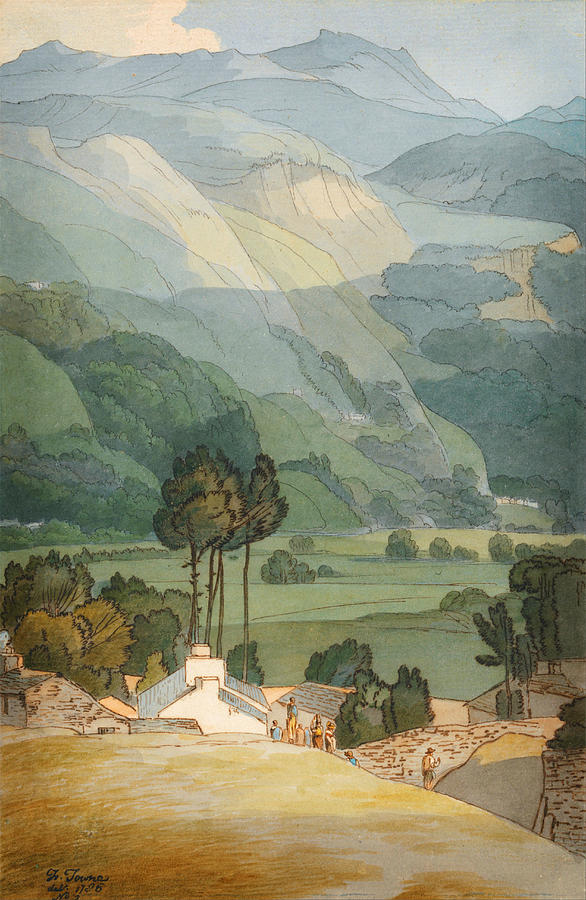 Ambleside Painting by Celestial Images