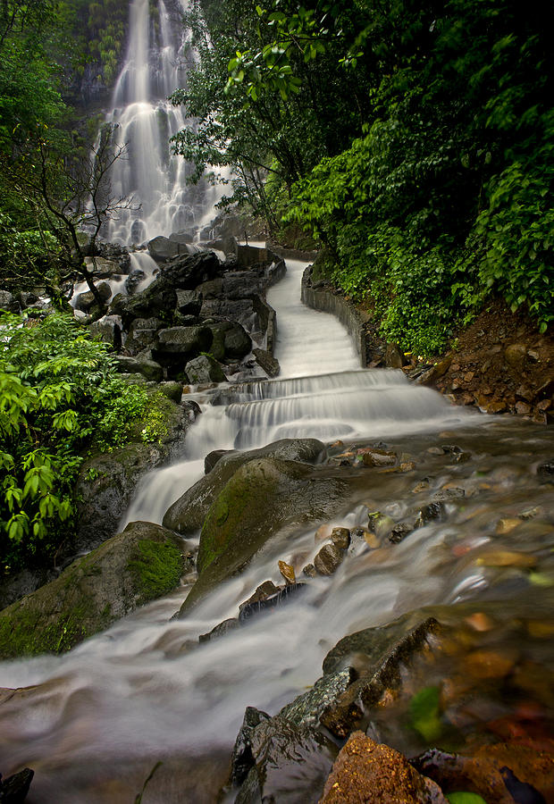 Amboli Ghat Waterfall Photograph by Paramantapa Dasgupta