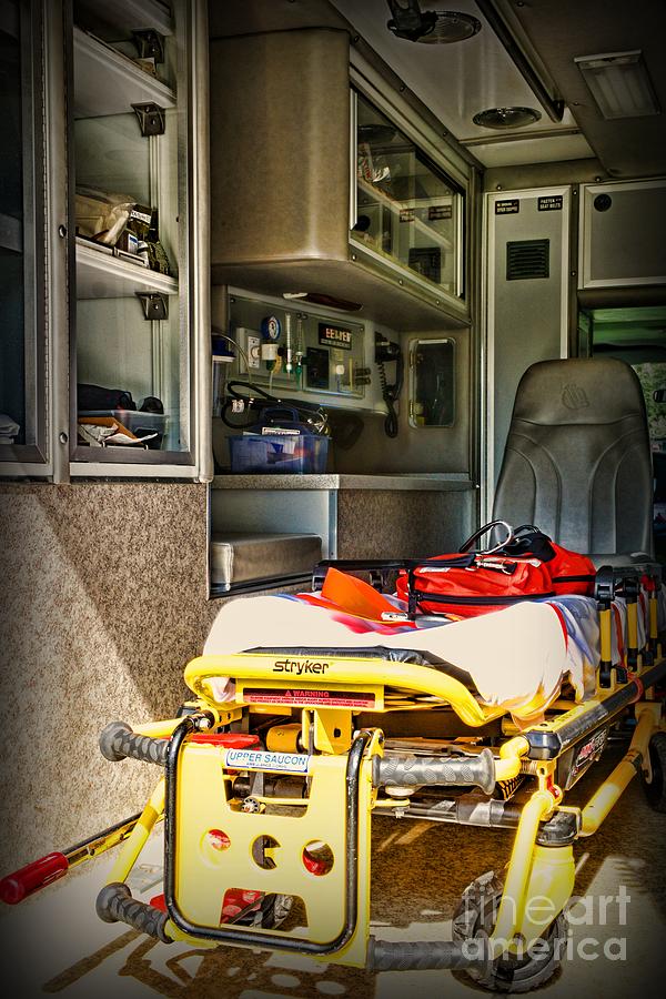Ambulance - Trip of a Lifetime  Photograph by Paul Ward