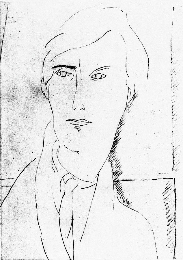 Amedeo Modigliani (18841920) Drawing by Granger Pixels