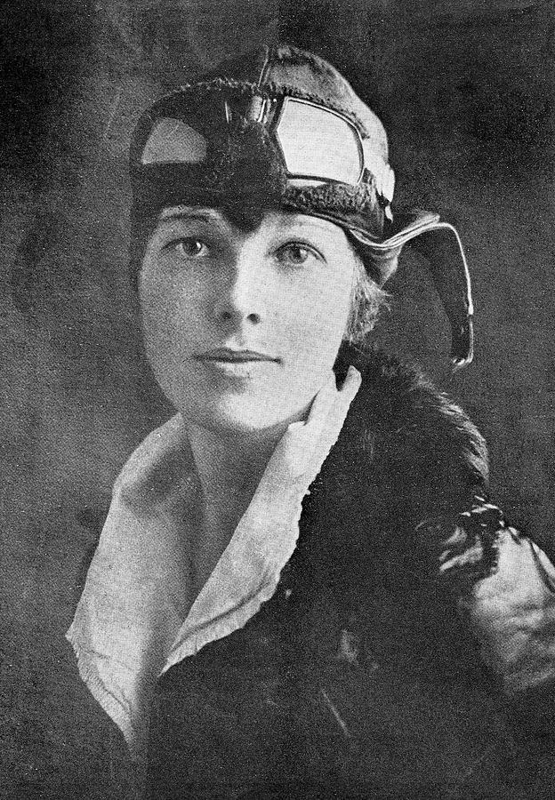 Amelia Earhart Photograph by Science, Industry & Business Librarynew York Public Library