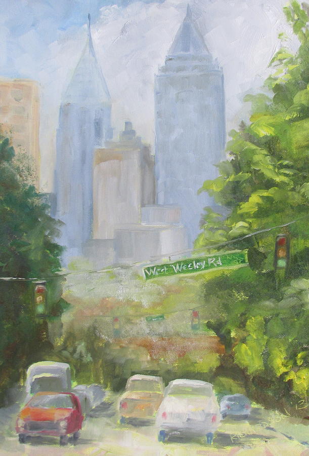 Atlanta Painting - Amen Corner by Susan Richardson