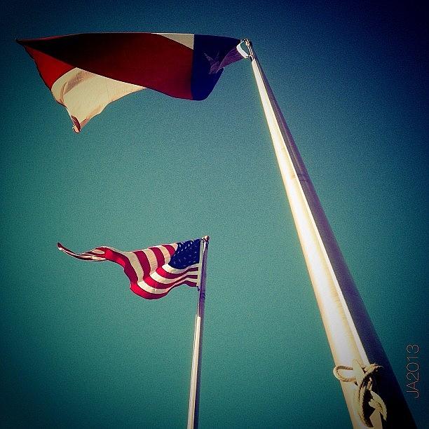 Abstract Photograph - America + Texas: 
#instagramhub by Jimmy Aldridge