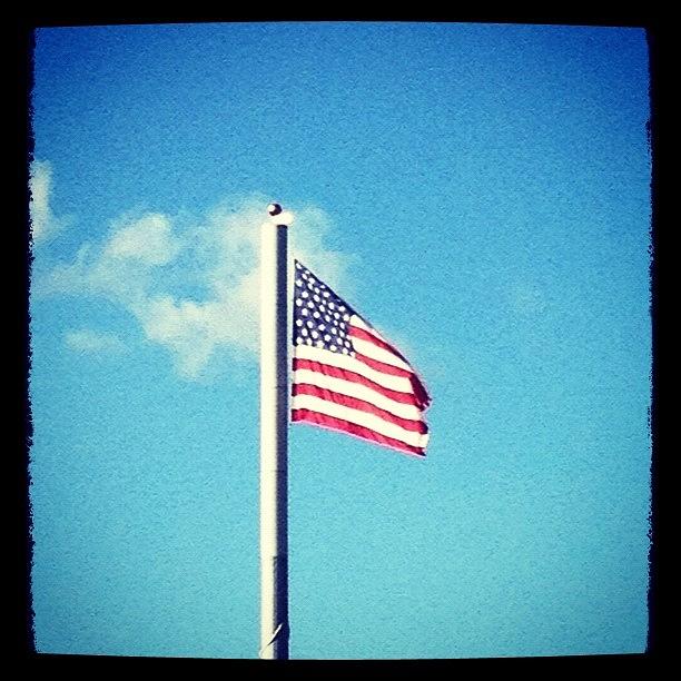 💙america! Photograph by Laura Kight