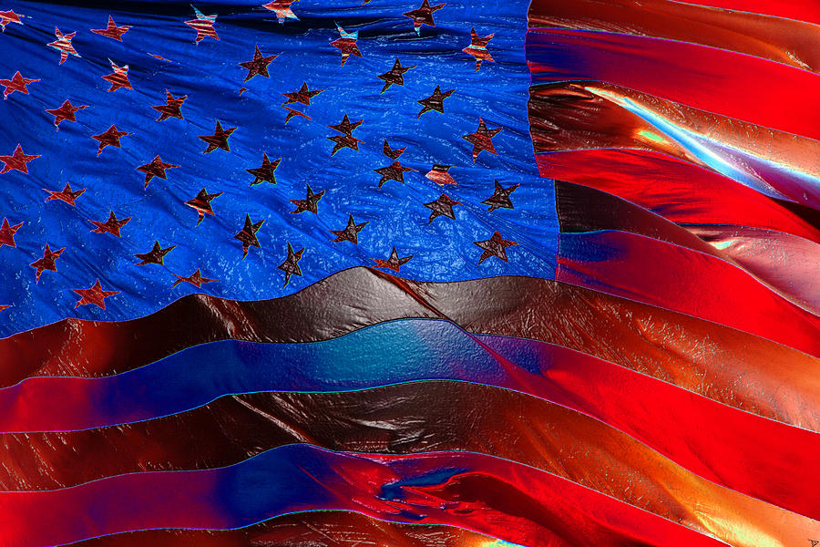 America Rising Painting by David Lee Thompson