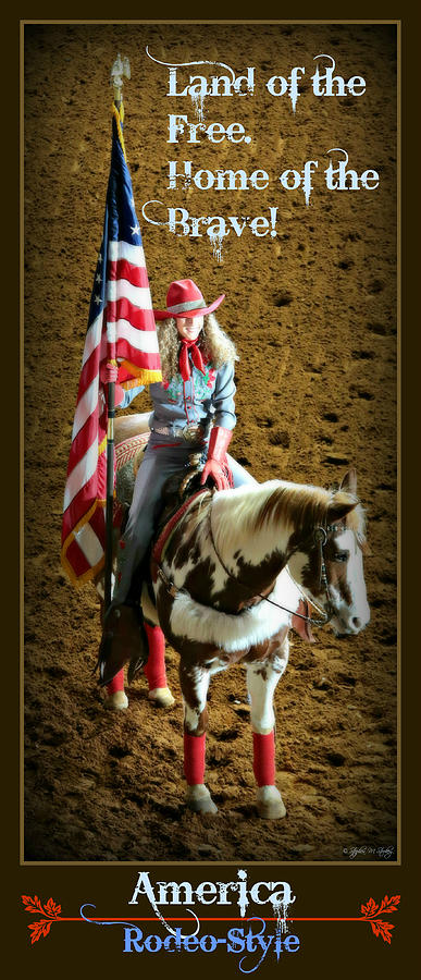 Fort Worth Photograph - America -- Rodeo-Style by Stephen Stookey