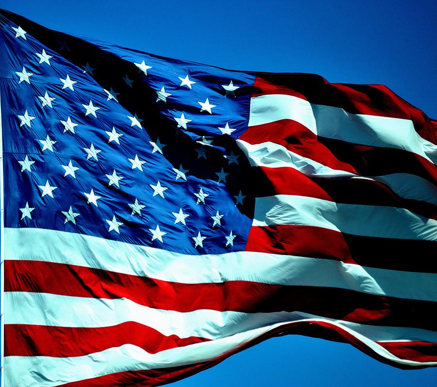 Flag Photograph - America by Tara Miller