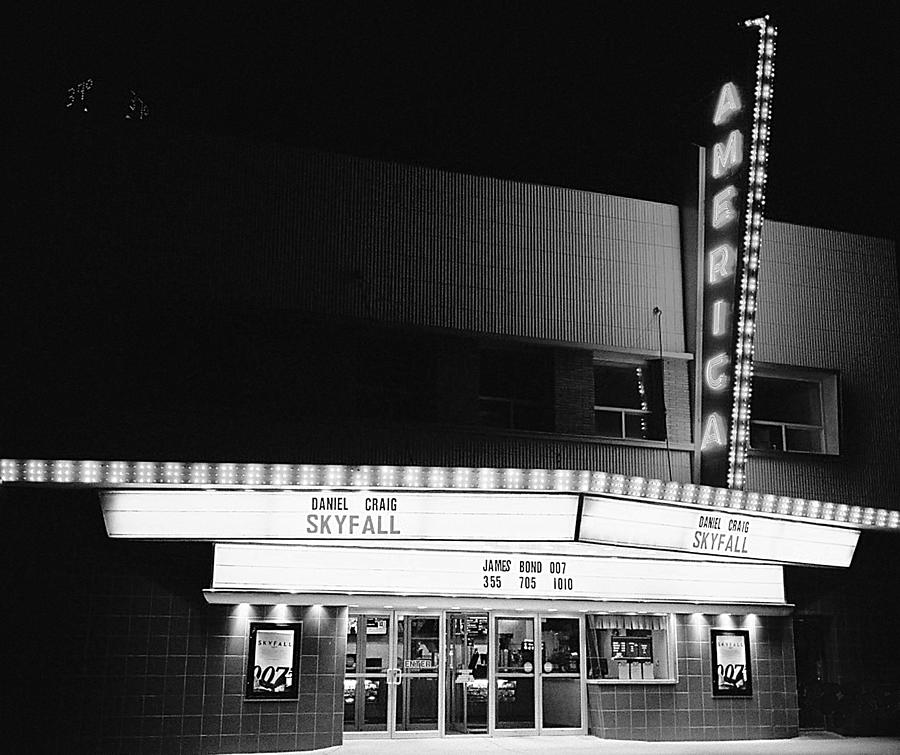 America Theater Photograph by HW Kateley