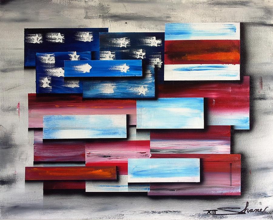 America - United Together II Painting by Shane Miller - Fine Art America