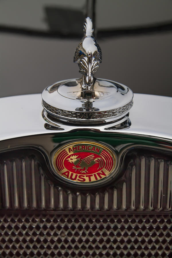 American Austin Name Badge Photograph by Roger Mullenhour