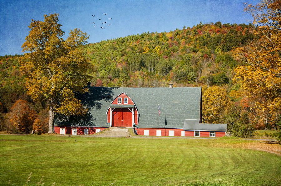 American Barn  Photograph by Cathy Kovarik