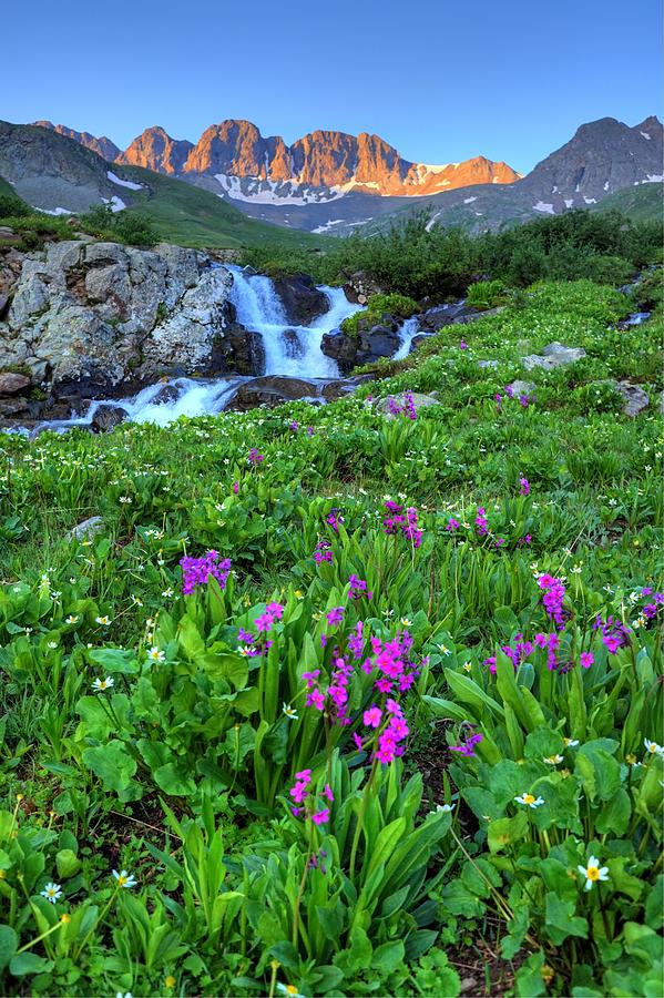 American Basin Waterfall Photograph by David Ross - Fine Art America