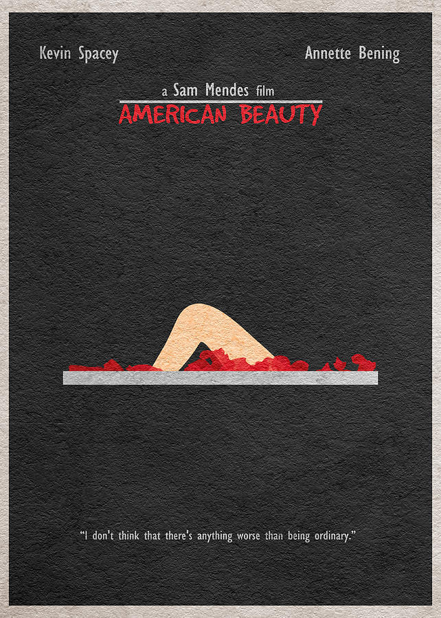 American Beauty Digital Art by Inspirowl Design