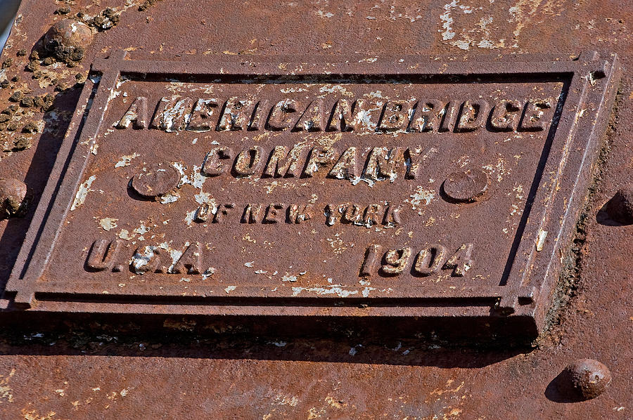 American Bridge Company 1904 Photograph by Joseph C Hinson