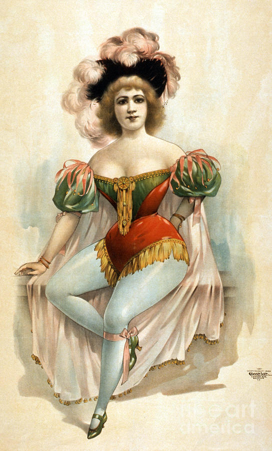 American Burlesque Costume Photograph by Science Source