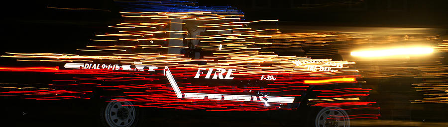 American city scales fire vehicle Cape May NJ Photograph by Blair Seitz