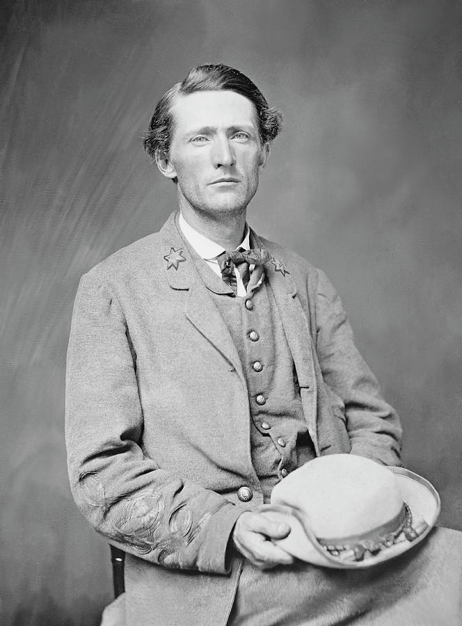 American Civil War Colonel John S Photograph by Stocktrek Images