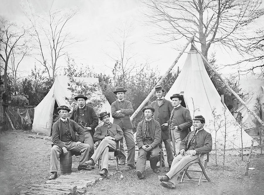 American Civil War Soldiers Photograph by Stocktrek Images - Fine Art ...