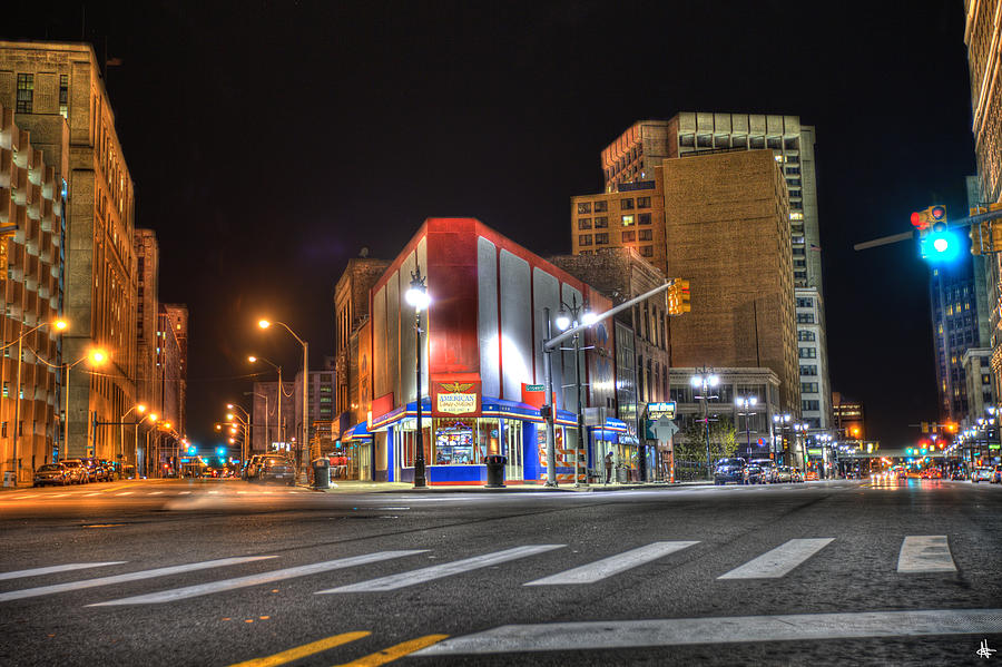 American Coney Island Detroit Mi Photograph by A And N Art