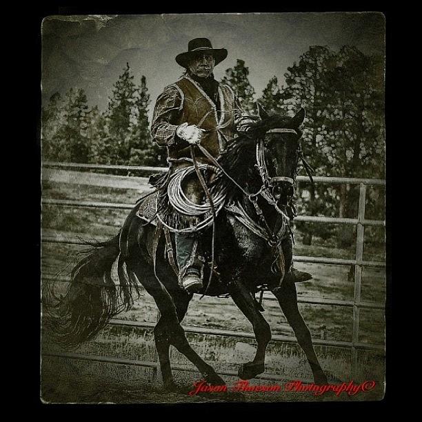 American Cowboy Photograph by Jason Thueson