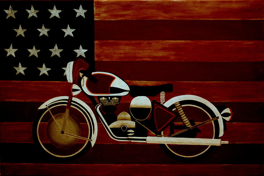 American Dream Painting by Gail Daggett | Fine Art America