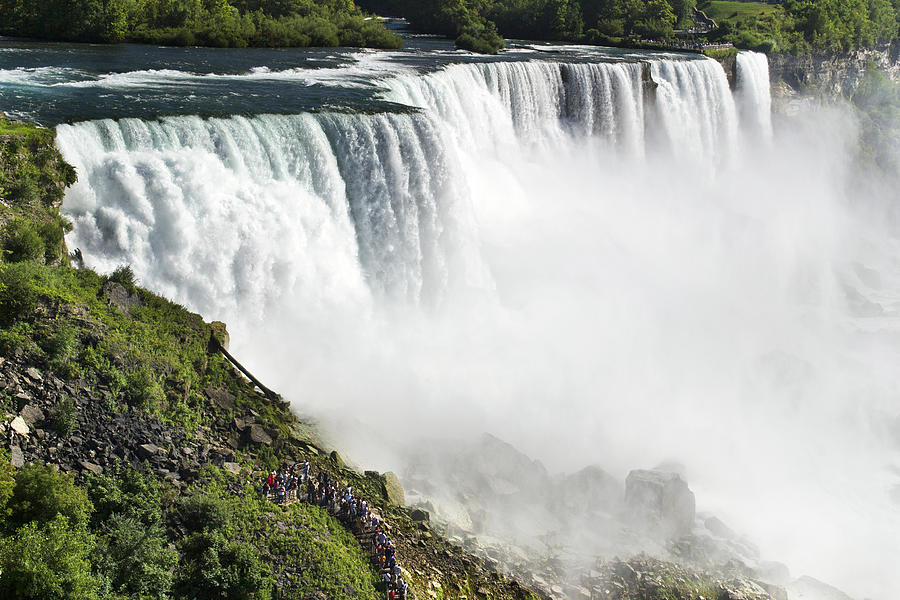 Waterfall Photograph - American Falls - Niagara by Jatin Thakkar