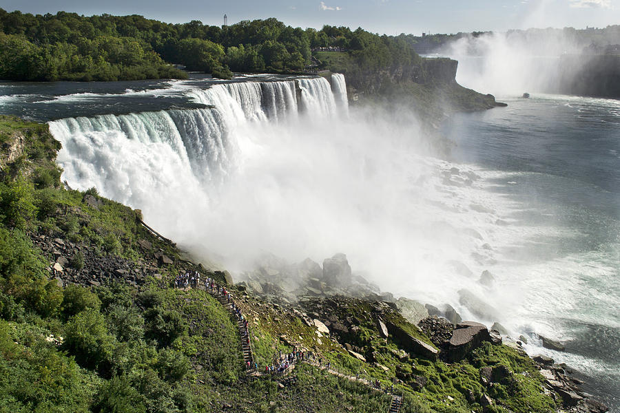 Niagara Photograph - American Falls at Niagara by Jatin Thakkar