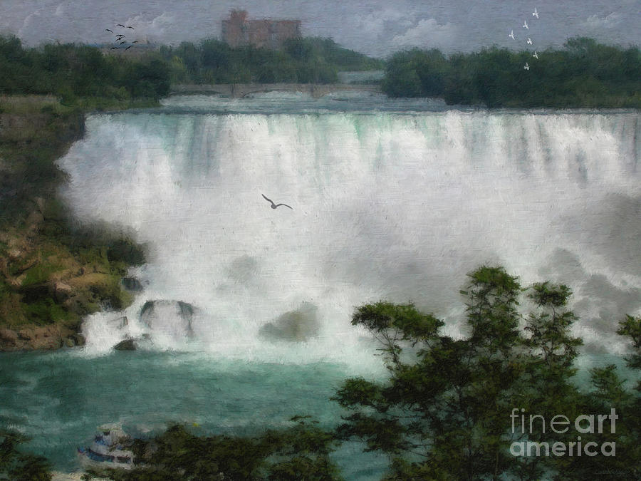 American Falls - Niagara Digital Art