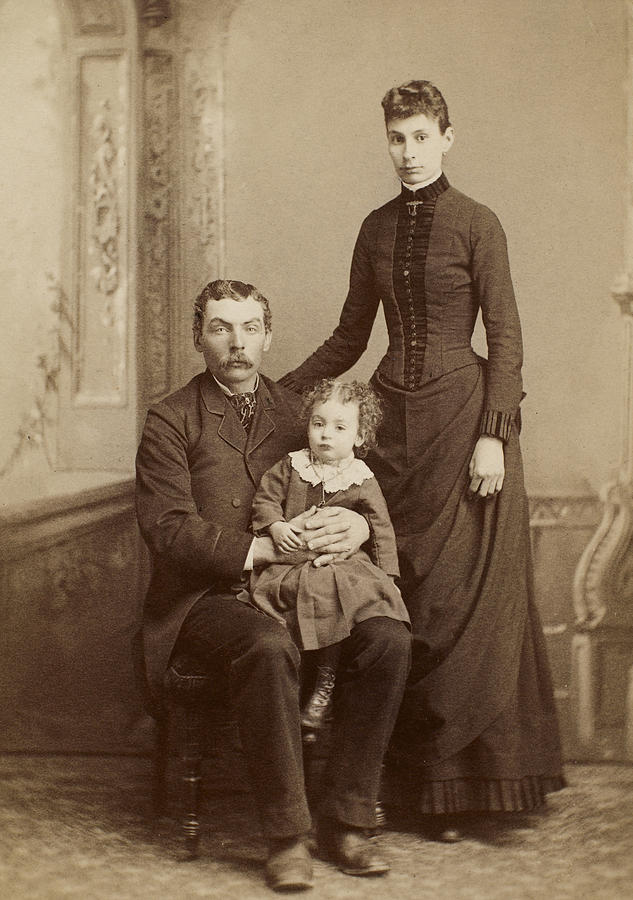 American Family, C1885 Photograph by Granger