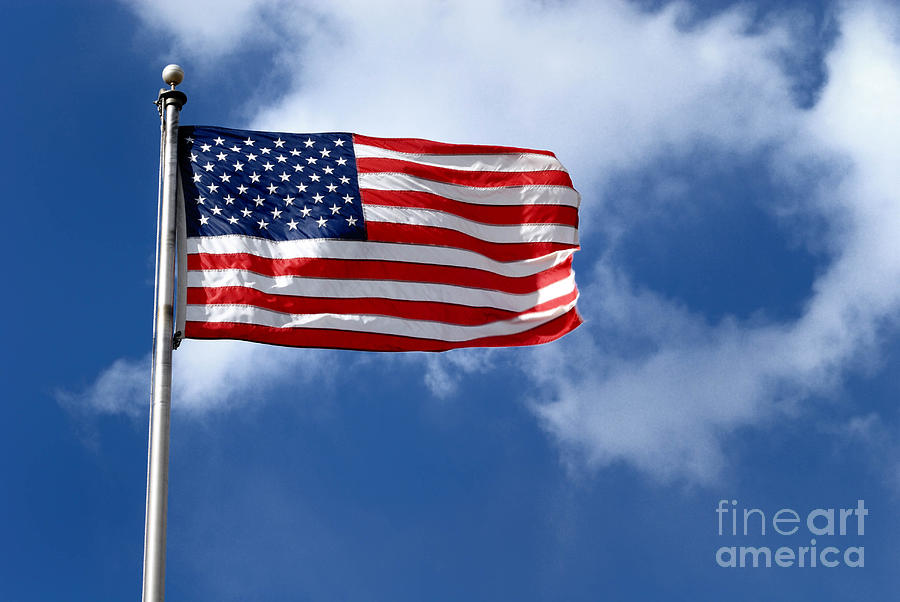 Flag Photograph - American Flag by Amy Cicconi