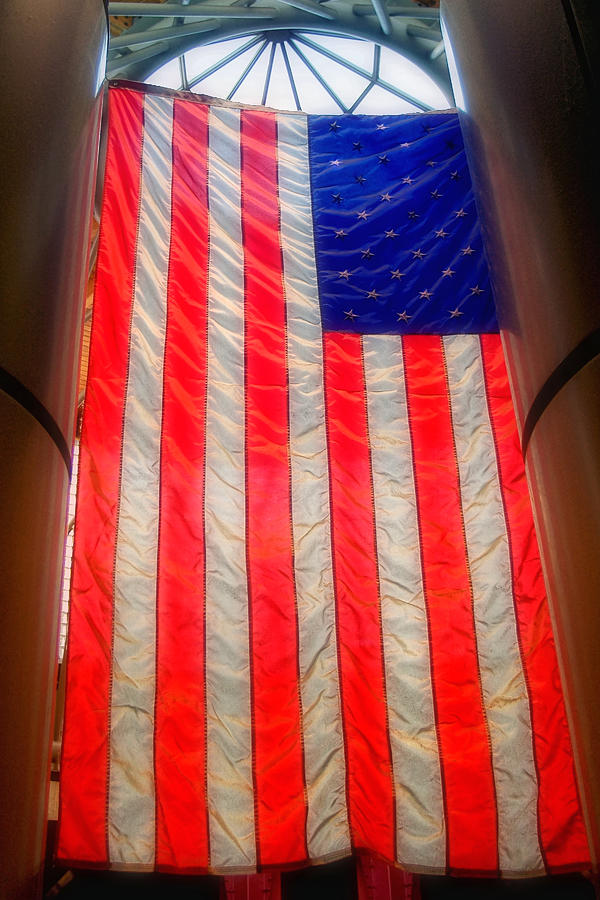 American Flag Photograph by Joann Vitali