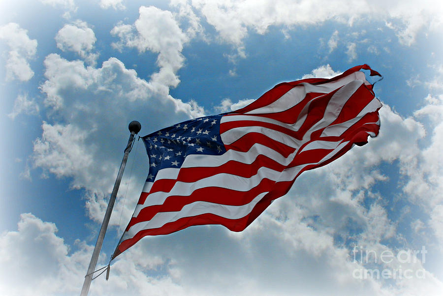 American Flag Photograph by Lila Fisher-Wenzel