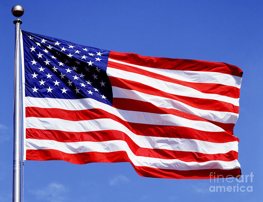 American Flag Photograph by Rafael Macia