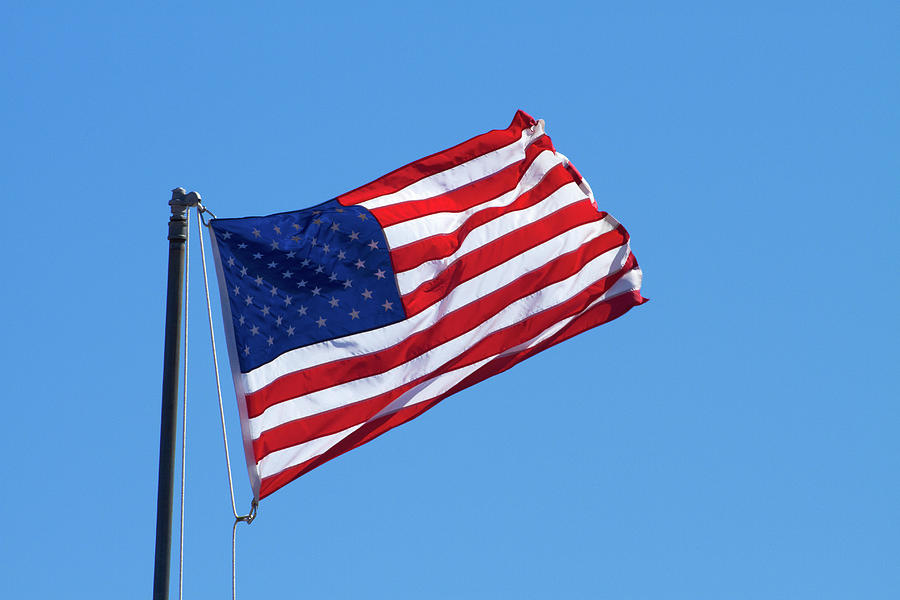 American Flag, USA Photograph by David Wall - Fine Art America