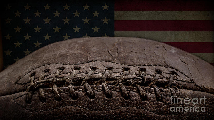 Football Photograph - American Football by Edward Fielding
