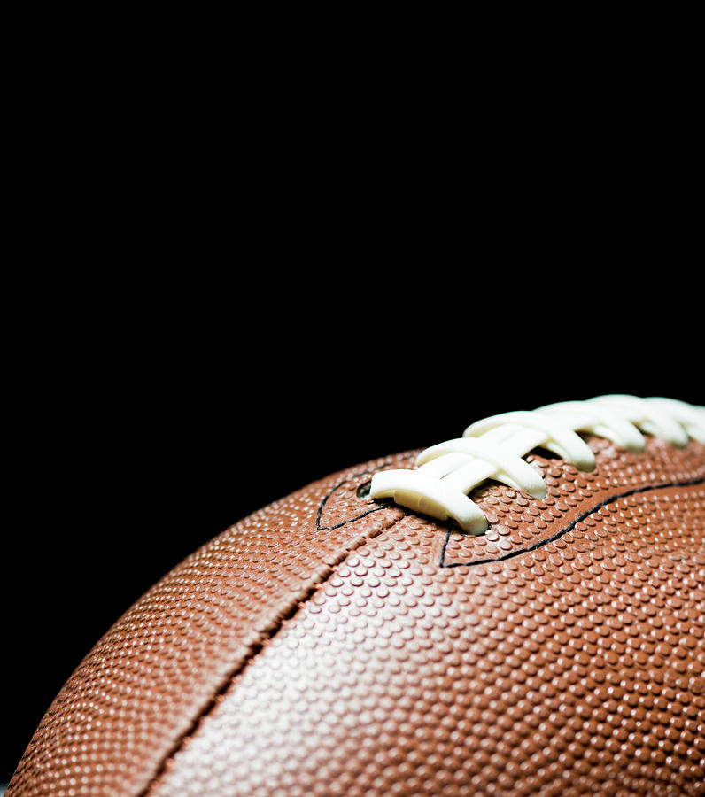 HD wallpaper: American Football Ball, Sports, Dark, gridiron, black  background