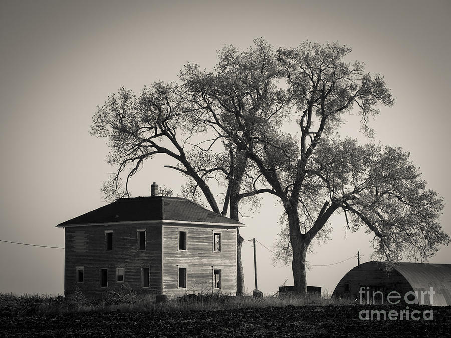 American Four Square Farm House by Rural America Scenics American Four Square Farm House by Rural America Scenics
