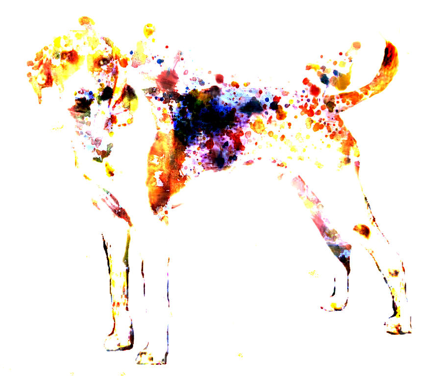 American Foxhound Digital Art by Brian Reaves