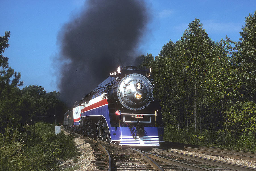 Train Photograph - American Freedom Train by John Dziobko