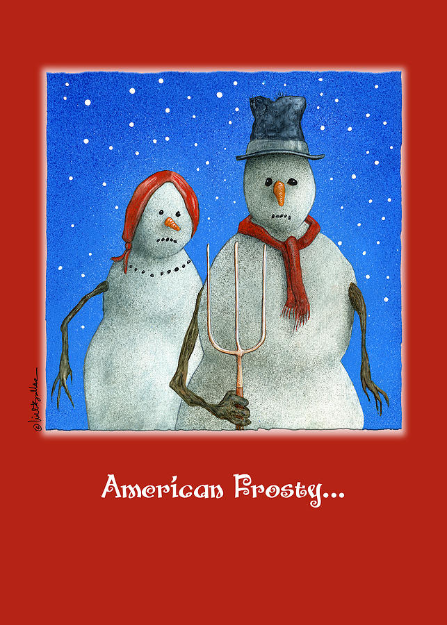 American Frosty Painting by Will Bullas