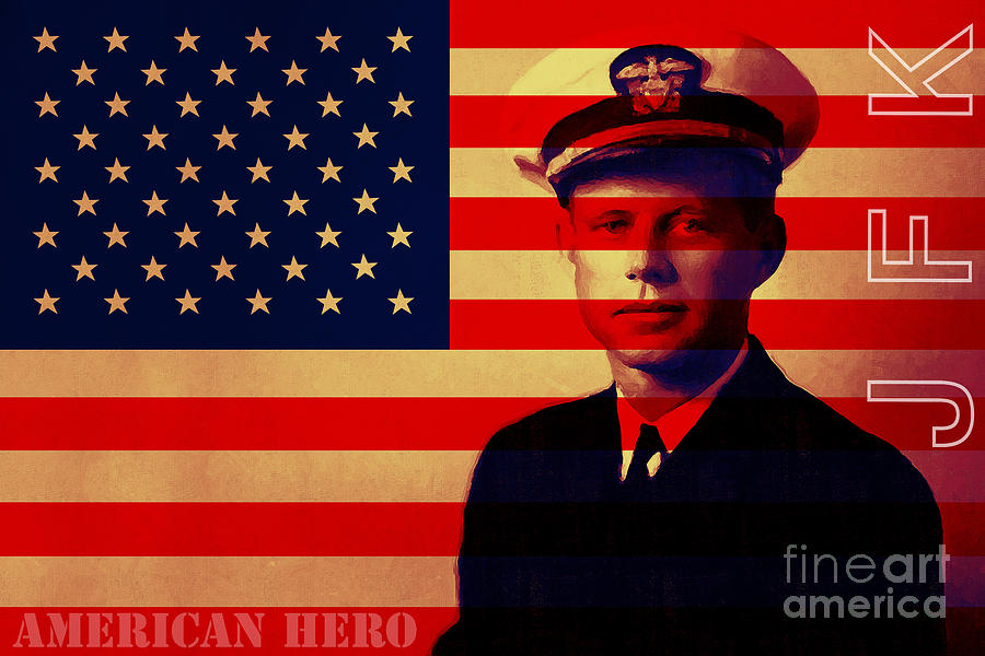 American Hero John Fitzgerald Kennedy JFK 20130610 Photograph by Wingsdomain Art and Photography