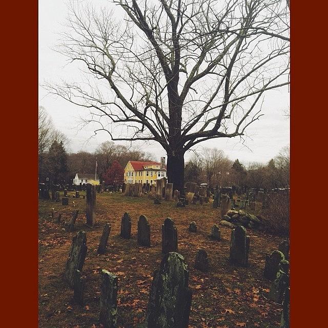 Cemetery Photograph - American Horror Story #graveyardstyle by Anastasia Lillpopp